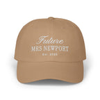Personalized Future Mrs Embroidered Hat, Custom Engagement Gift, Bride Hat, Newly Engaged, Custom Fiance Gift, Bachelorette Hat