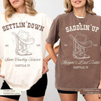 Last Rodeo Bachelorette Comfort Colors Shirt: Western Cowgirl Party