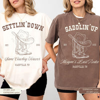 Last Rodeo Bachelorette Comfort Colors Shirt: Western Cowgirl Party