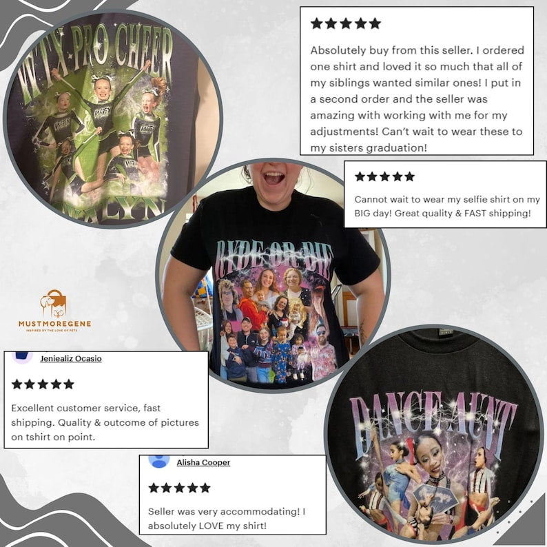 90s Bachelorette Party Shirts: Custom Face Photo Bootleg Rap Tee