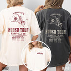 Custom Last Rodeo Bach Tour Bachelorette Party Shirt Comfort Colors Nashville Bachelorette Tour Shirt Country Bachelorette Cowgirl Bride Tee
