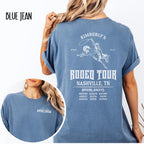 Custom Last Rodeo Bach Tour Bachelorette Party Shirt Comfort Colors Nashville Bachelorette Tour Shirt Country Bachelorette Cowgirl Bride Tee