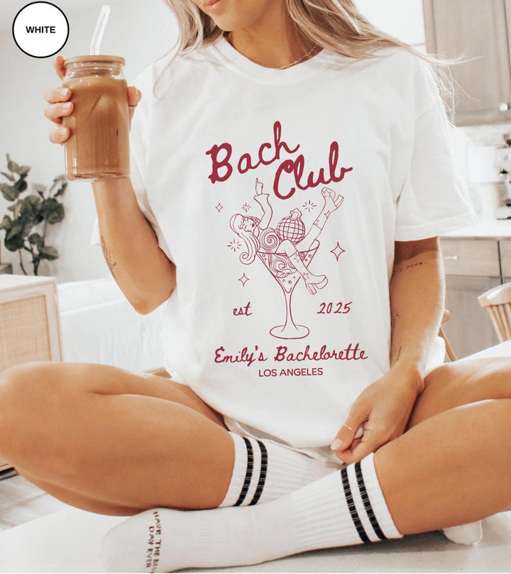 Custom Disco Bachelorette Party Shirt: Dancing Queen Bridal Shower