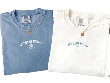 Comfort Colors® Custom My Last Rodeo Let’s Get Rowdy Bachelorette Shirt,Western Bride Party Tee,Final Fiesta Cowgirl Shirt,Nash Bash Outfit