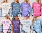 Bachelorette Party Shirts | Comfort Colors Girls Trip Shirts | Custom Bridesmaid Tees | The Bach Club