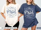 Tying The Knot Bachelorette Shirt Personalized Coquette Bow Bridal Party Tshirt Bow Themed Bridal Shower Outfit for Girly Bachelorette Idea