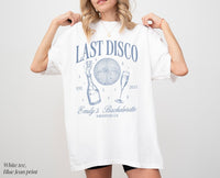 Last Disco Bachelorette Shirts, Disco Bride Custom Shirt, Comfort Colors Bachelorette Shirts