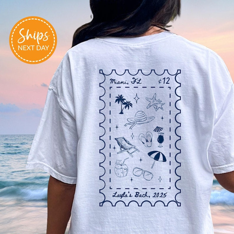 Beach Bachelorette Shirts, Charleston Bachelorette Shirt, Beach Bridal Party Gifts, Personalized Girls Weekend, Custom Bride Comfort Colors