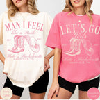 Bachelorette Party Shirts, Nashville Bachelorette, Man I Feel Like a Bride, Cowgirl Bach Party, Rodeo Bachelorette Shirts, Western Bride