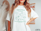 The Custom Wife Lotus Bachelorette Party Comfort Colors Shirt, Tropical Bachelorette, Personalize Bach Party Shirt, Bridal Tee
