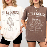 Silly Goose Bride Shirt, Funny Bachelorette Party Tee, Comfort Colors®, Bridal Squad Matching Shirts, Goose Lover Gift, Bride Tribe Tshirts