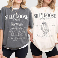 Silly Goose Bride Shirt, Funny Bachelorette Party Tee, Comfort Colors®, Bridal Squad Matching Shirts, Goose Lover Gift, Bride Tribe Tshirts
