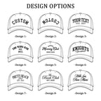 Custom Trucker Hat for women, Bachelorette Party Hats, Team Bride Caps, Bachelor Hats, Bride Squad Hat, Light blue hat 25072501