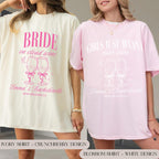 Wine Bachelorette Party Shirts, Bride on Cloud Wine Bridal Party Shirts, Luxury Bachelorette Comfort Colors Shirts, Bachelorette Party Tee