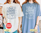 Custom Bachelorette Gimme Gimme Gimme Shirt, Disco Bachelorette Tee, Ring After Midnight Shirt, Retro Bride Party Shirt
