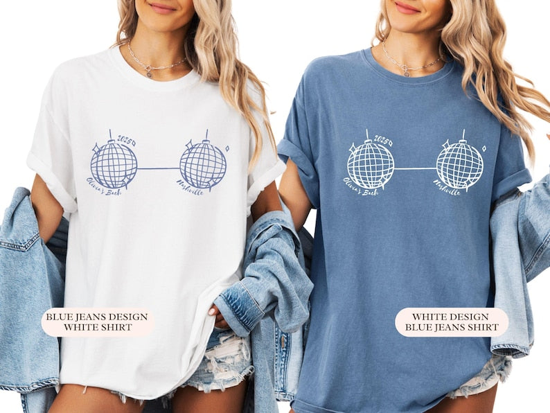 Custom Disco Theme Bachelorette Comfort Colors®, Dancing Queen Bridal Party Shirt, Retro 70s Bachelorette T-shirt Las Vegas Bachelorette Tee