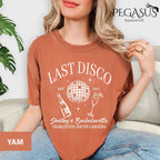 Comfort Colors® Last Disco Bachelorette Shirts, Disco Bride Custom Shirt, Personalized Bachelorette Shirts