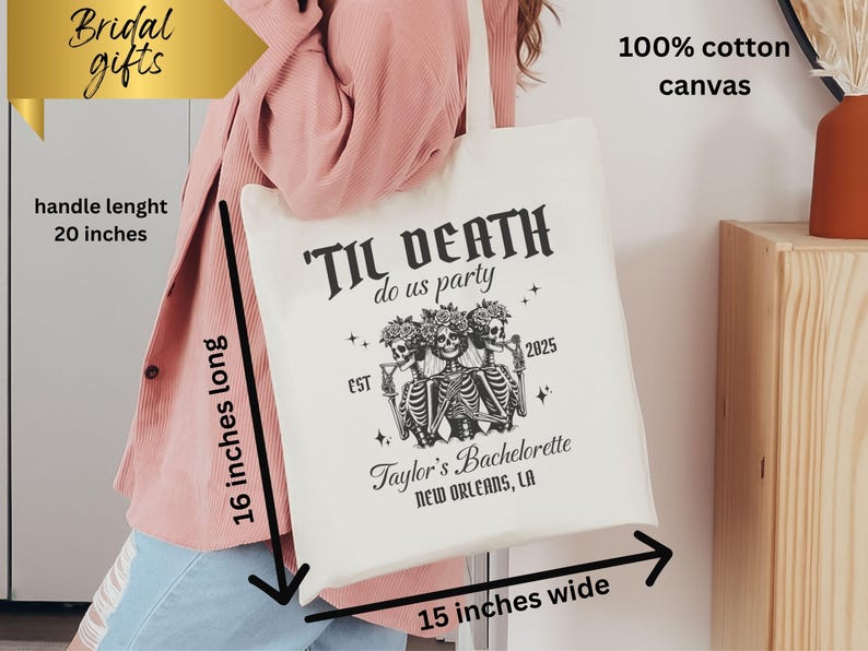 Til Death Do Us Party T-Shirt, Halloween Bachelorette, Gothic Bride