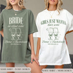 Wine Bachelorette Party Shirts, Bride on Cloud Wine Bridal Party Shirts, Luxury Bachelorette Comfort Colors Shirts, Bachelorette Party Tee