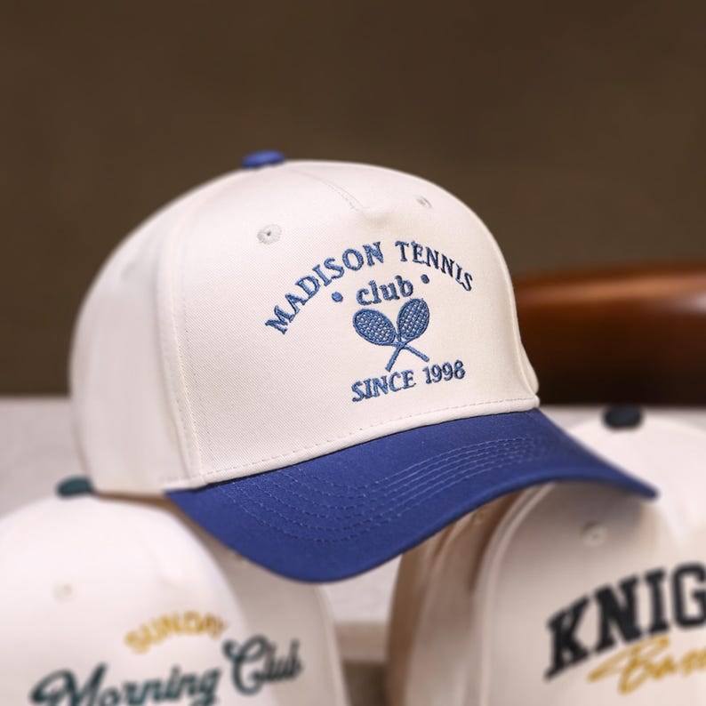 Custom Trucker Hat for women, Bachelorette Party Hats, Team Bride Caps, Bachelor Hats, Bride Squad Hat, Light blue hat 25072501