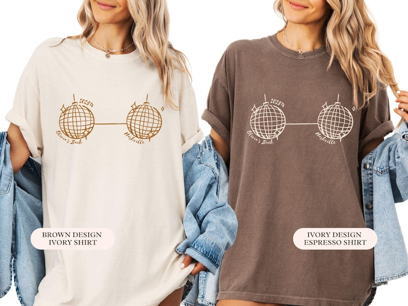 Custom Disco Theme Bachelorette Comfort Colors®, Dancing Queen Bridal Party Shirt, Retro 70s Bachelorette T-shirt Las Vegas Bachelorette Tee