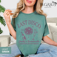 Comfort Colors® Last Disco Bachelorette Shirts, Disco Bride Custom Shirt, Personalized Bachelorette Shirts