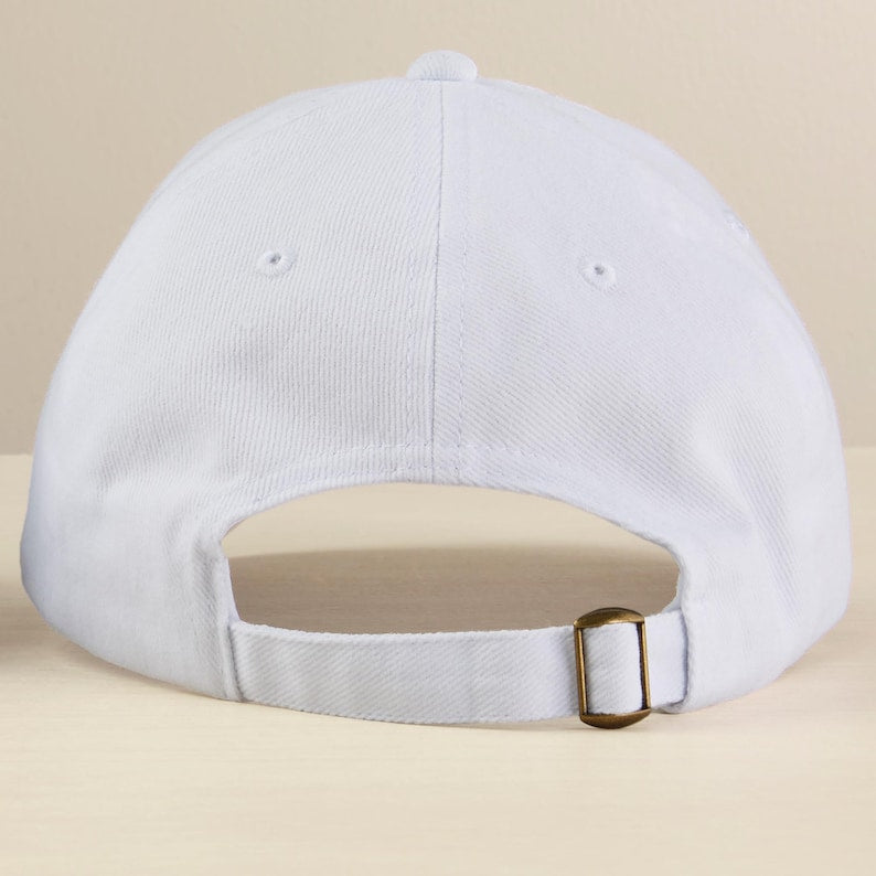 Custom Embroidered Bride Hat – White Baseball Cap for Bridal Party – Bachelorette Party Gift – Personalized Trucker Hat for Bride to Be