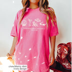 Custom Beach Bachelorette Comfort Colors Tee: Coastal Bride Trip Shirt