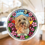 New! Custom Pet Portrait LED Hanging Light Lamp, Loss of Dog Gift, Puppy Loss Gift, Pet Memorial Gift, Puppy Loss Gift, Christmas Decor 2025