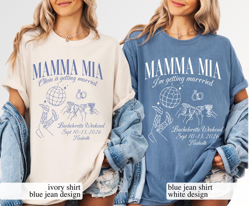 Mamma Mia Bachelorette Shirts, She Found Her Honey Honey Dancing Queens Brides Last Disco Bach Shirts Gift for Bridesmaid Disco Shirts