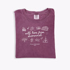 Personalized Charleston Bachelorette Comfort Colors® T-shirt Bachelorette Party Matching Shirts Bridal Gift For Bride Custom Bachelorette