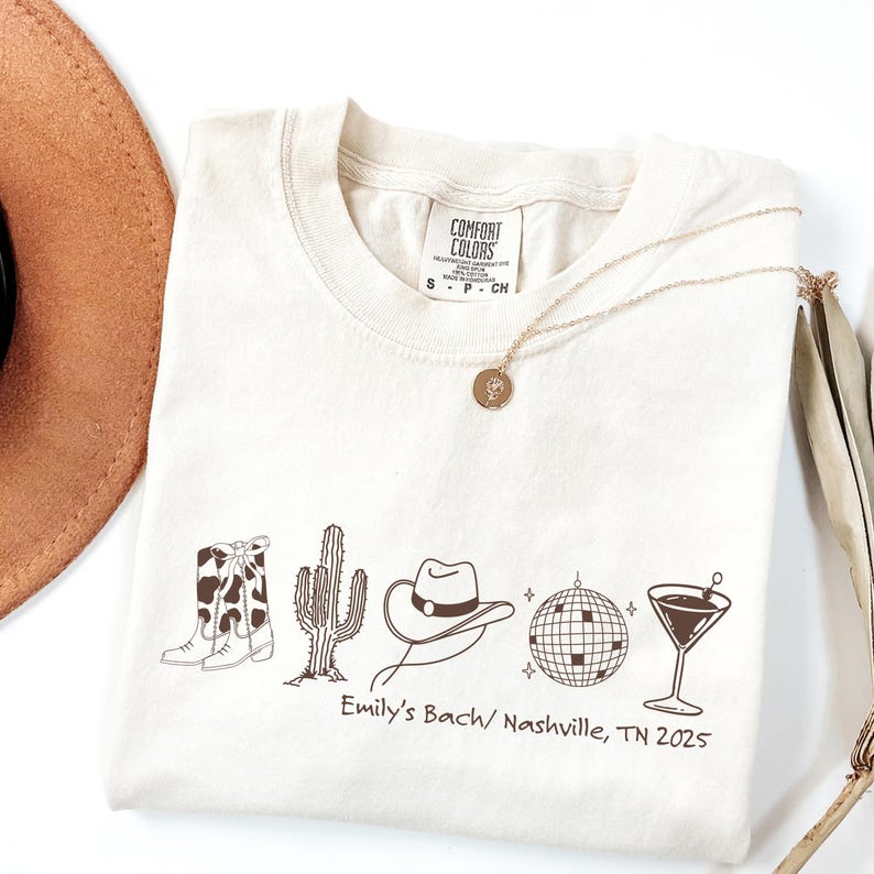 Retro Last Disco Bachelorette Shirt: Nashville Western Party Tee