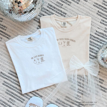 Custom My Last Rodeo Bachelorette Shirts, Long Sleeve Shirts, Sweatshirts, Rodeo Bach, Cowgirl Bach, Let's Get Rowdy, Nashville Bachelorette