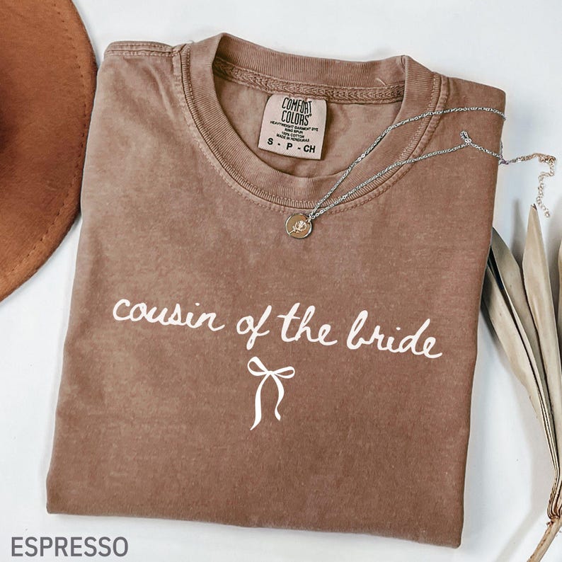 Maid of Honor & Bridesmaid Comfort Colors Shirt, Wedding Gift, Coquette Bow Bride Tee, Custom Bachelorette Party Gift, Bridal Party T-shirts