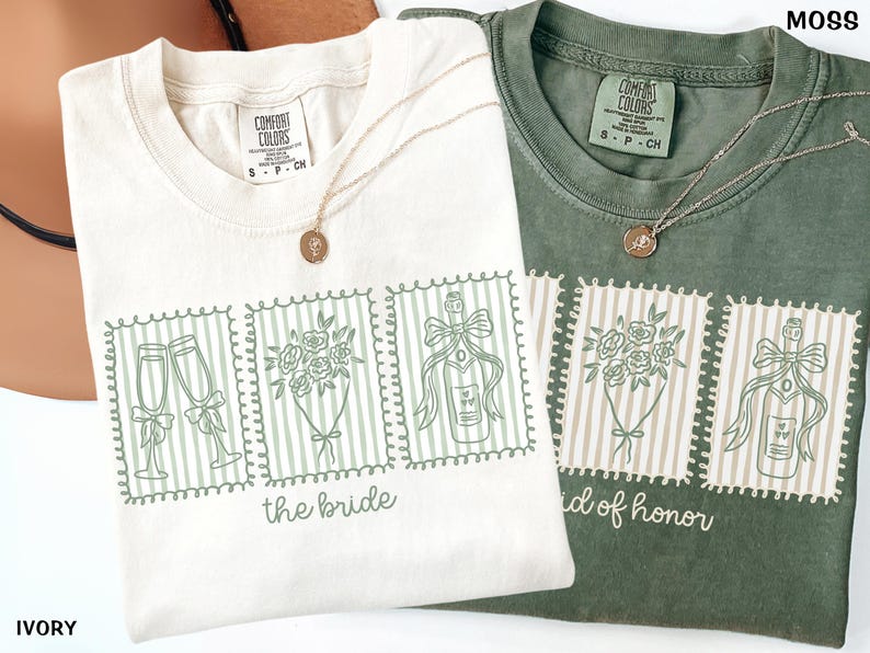 Comfort Colors® Bridal Party Shirts, Bridesmaid Proposal Gift, Personalized Maid Of Honor Tee, Bachelorette Getting Ready Outfit