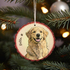 Custom Pet Portrait Wall Art, Pet Memorial Gift, Custom Guinea Pig Portrait Wooden Hanging, Pet Loss Sympathy Gift, Hamster Memorial Gift