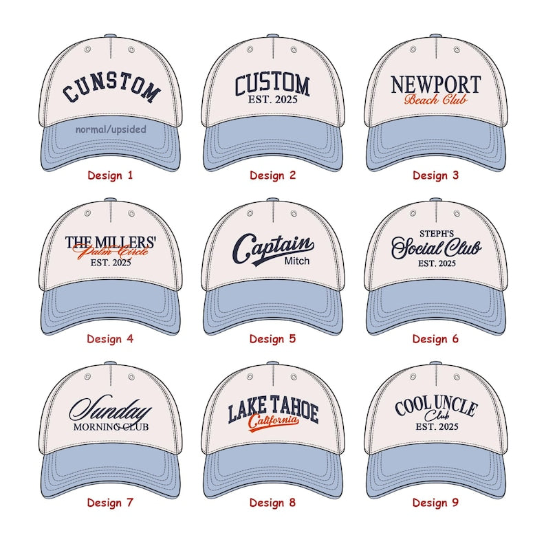 Custom Embroidered Trucker Hat, 90s Vintage Style Bachelorette & Bachelor Party Hat, Your Design Here, Personalized Gift HC0201