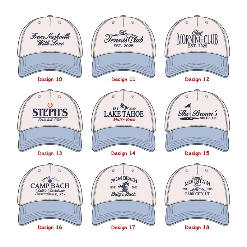 Custom Embroidered Trucker Hat, 90s Vintage Style Bachelorette & Bachelor Party Hat, Your Design Here, Personalized Gift HC0201