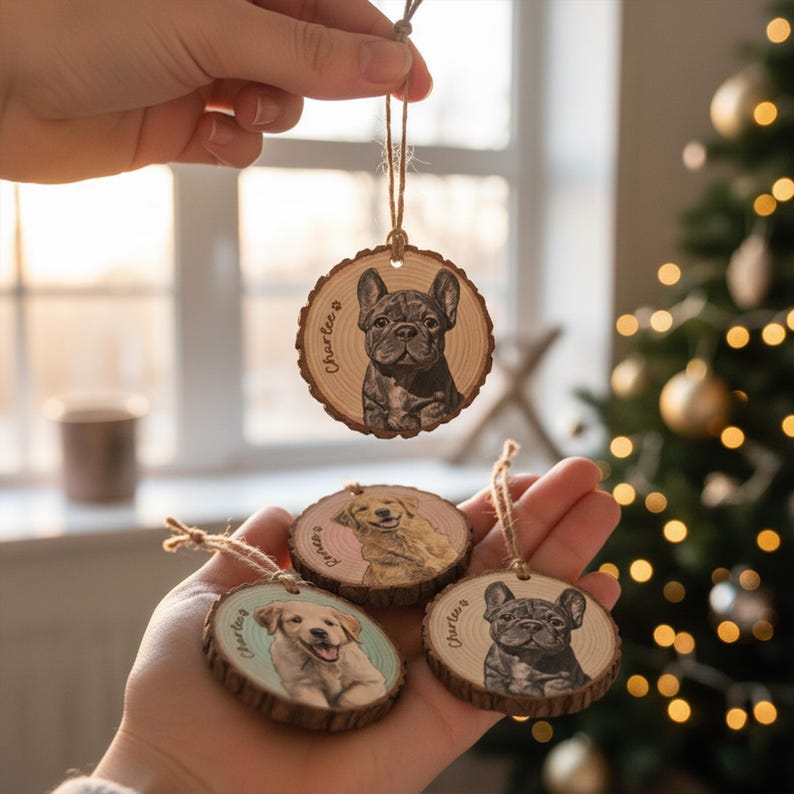Custom Pet Portrait Wall Art, Pet Memorial Gift, Custom Guinea Pig Portrait Wooden Hanging, Pet Loss Sympathy Gift, Hamster Memorial Gift