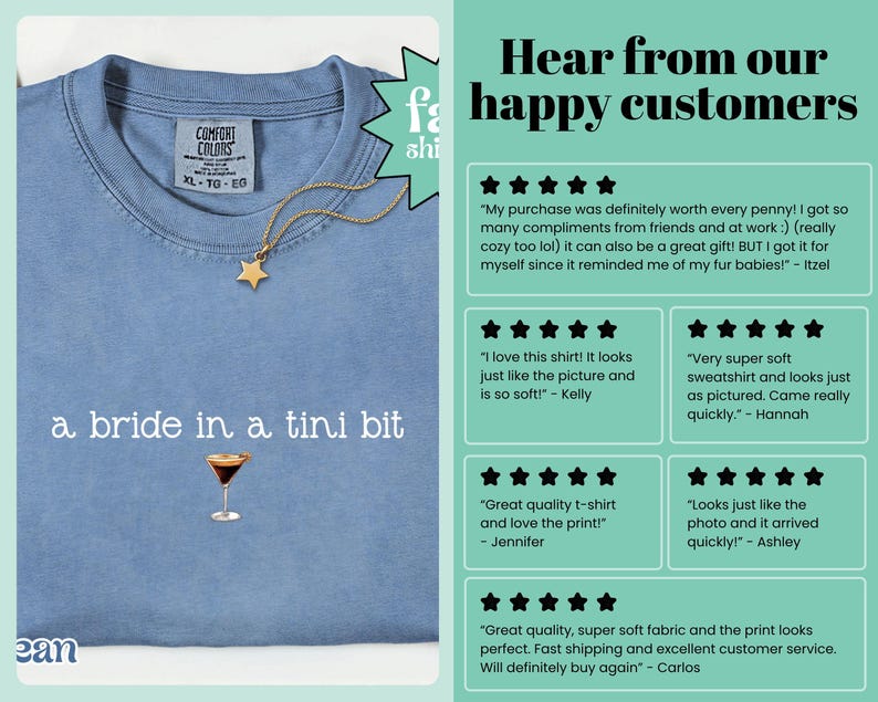 Comfort Colors® A Bride in a Tini Bit Bride Shirt, Espresso Martini Shirt, Future Mrs Shirt, Engaged Shirt, Bridal Shower Gift Idea