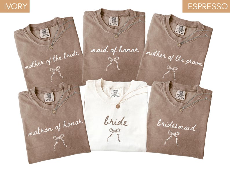 Bridal Party Comfort Colors® Shirt, Bridesmaid Proposal Gift, Maid Of Honor Tee, Matching Wedding Shirt, Wedding Party Bachelorette Shirt