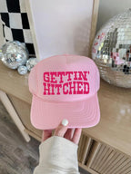 Getting Rowdy Trucker Hat, Getting Hitched Custom Hats