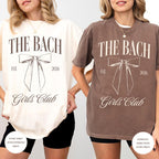 Personalized Coquette Bow Girl's Bachelorette Shirts