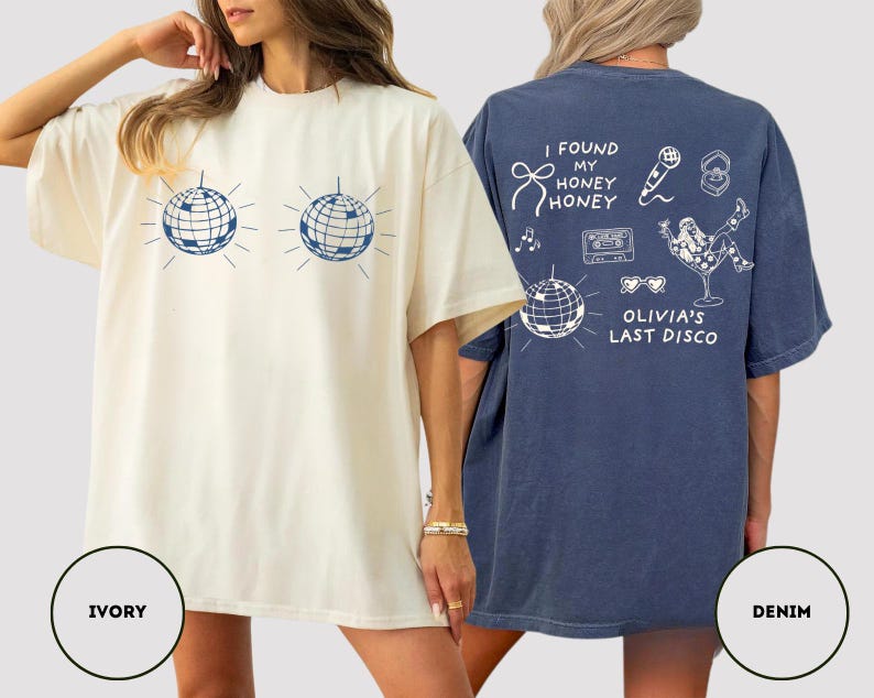 Disco Bachelorette Shirt Comfort Colors She Found Her Honey Honey Shirt Dancing Queens Bach Shirt Nightclub Hen Party Shirts