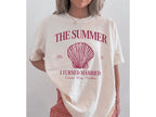 Summer I Turned Married Bachelorette Shirts - Personalized Bridal Party Tshirt for Bach Trip BA2604
