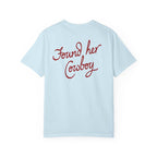 Found Her Cowboy Tshirt, Cowgirl Bride Tee, Western Wedding Shirt, Country Bridal Top, Bachelorette