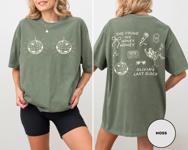 Disco Bachelorette Shirt Comfort Colors She Found Her Honey Honey Shirt Dancing Queens Bach Shirt Nightclub Hen Party Shirts