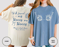 Disco Bachelorette Shirt Comfort Colors She Found Her Honey Honey Shirt Dancing Queens Bach Shirt Nightclub Hen Party Shirts