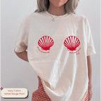 Custom Mermaid Bachelorette Shirt, Comfort Colors Bridal Party Tee, Personalized Beach Bach Top