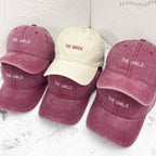 Personalized Embroidered Bride Squad Baseball Cap | Custom Bachelorette Party Hat | Bridal Shower Gift